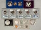 Group of Proof Sets and Various Coins