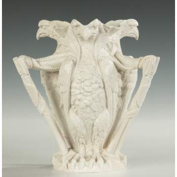 W.T. Copeland & Sons Patriotic Ceramic Vase