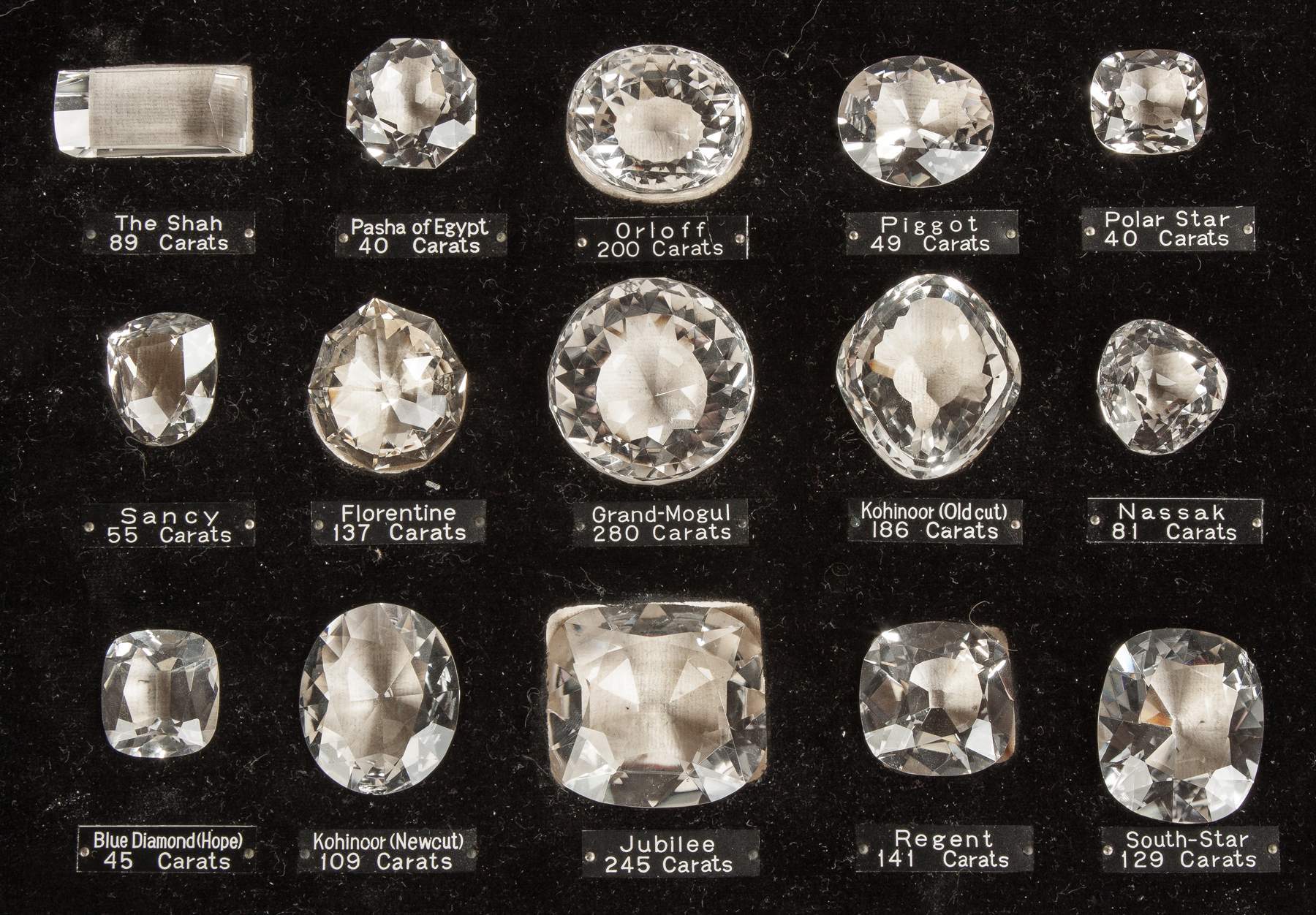 Salesman Sample of Historical Diamonds Cottone Auctions