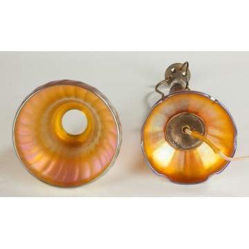 Gold Iridescent Lamp