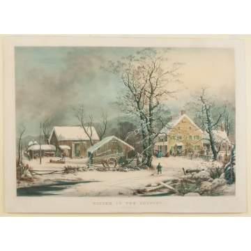 Currier & Ives "Winter in the Country"