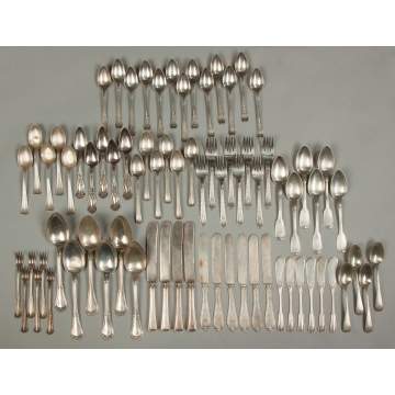 Large Group of Sterling and Coin Silver