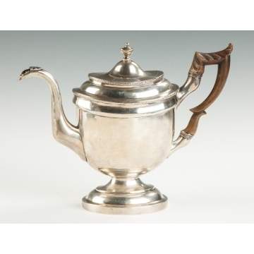 George Washington Riggs Sterling Silver Coffee Pot