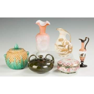 Group of Various Vases