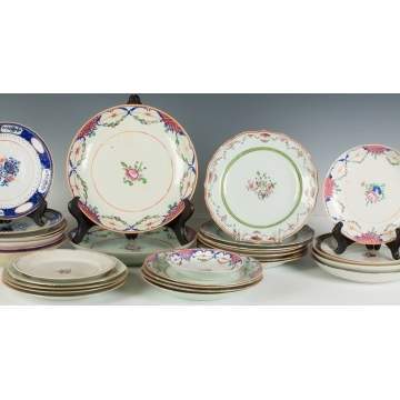 Chinese Export Deep Dishes & Plates