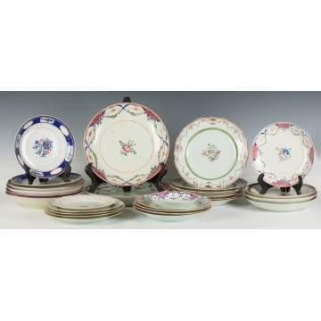 Chinese Export Deep Dishes & Plates