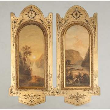 Victorian Painted Panels