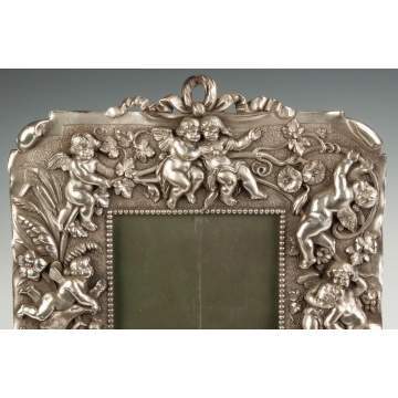 Victorian Silver Plate Frame
