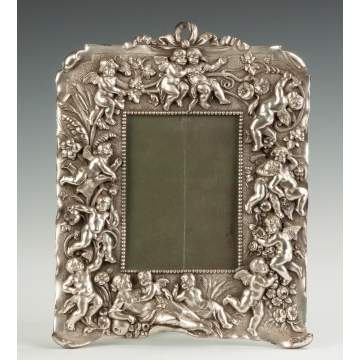 Victorian Silver Plate Frame