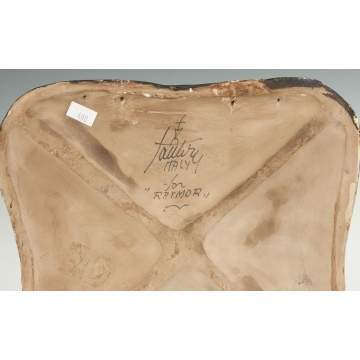 Marcello Fantoni (Italian, Born 1915) Ceramic Plaque for "Raymor" 