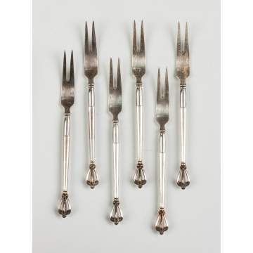 W. & S. Sorensen Sterling Silver Forks 