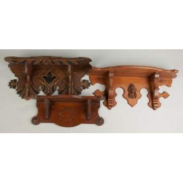 Group of Three Victorian Shelves