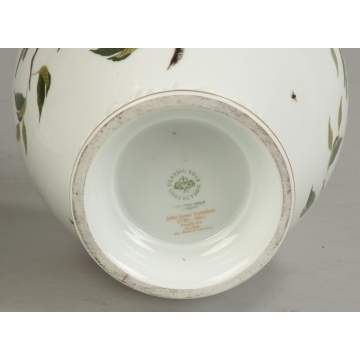 Rosenthal John J. Audubon Birds of America Pattern Hand Painted Porcelain Covered Urn