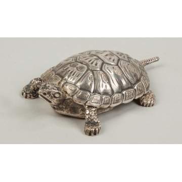 Tiffany & Co. NY Sterling Silver Turtle Box