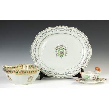 Three Pieces of Chinese Export