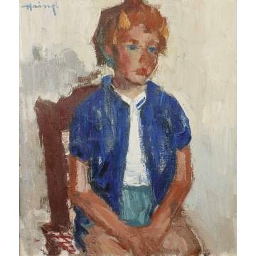 Desire Victor Felix Haine (Belgian, 1900-1989) "Francoise"