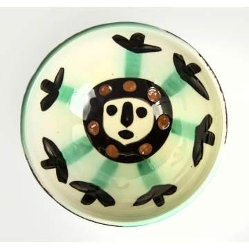 Pablo Picasso Ceramic Visage Bowl