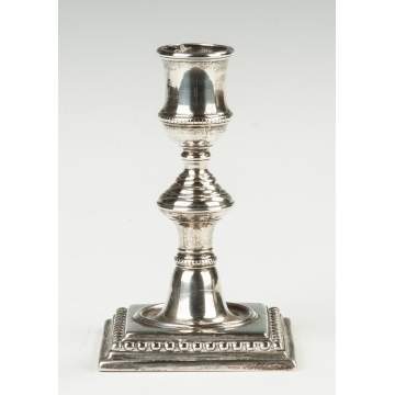 Early English Silver Candlestick