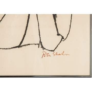 Two Ben Shahn (American, 1898-1969) Lithographs
