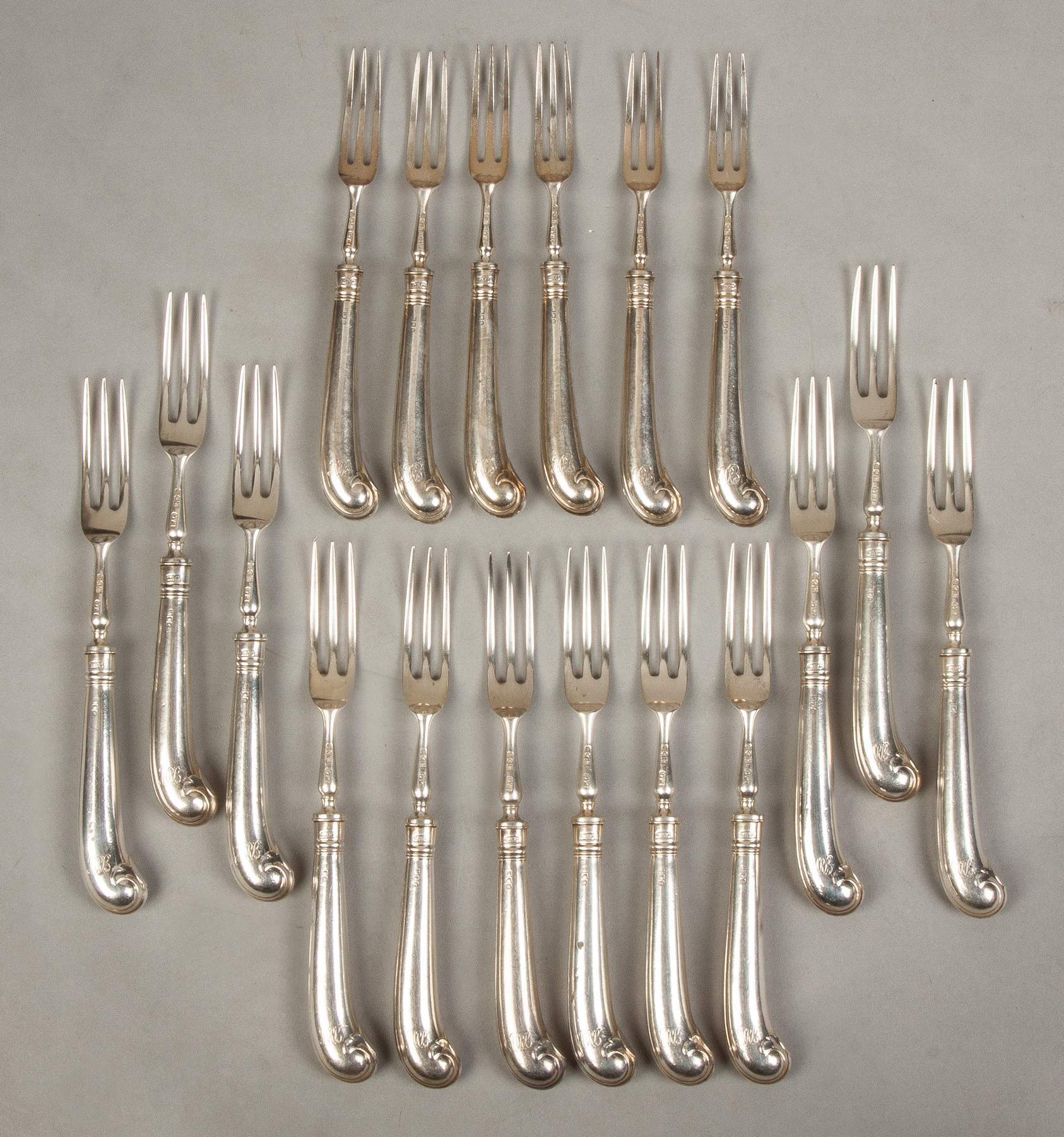 Sterling Silver Forks Cottone Auctions