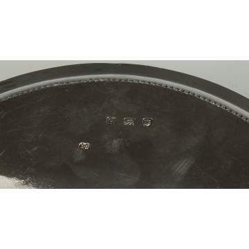 George III Sterling Silver Tray by John Scofield, London