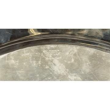 Reed & Barton Sterling Silver Tray - Hampton Court Pattern