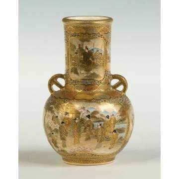 Fine Japanese Satsuma Vase