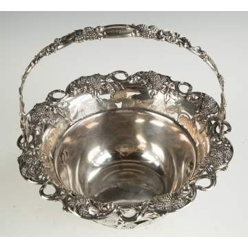 Tiffany & Co. Makers Sterling Silver Berry Basket