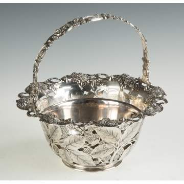 Tiffany & Co. Makers Sterling Silver Berry Basket