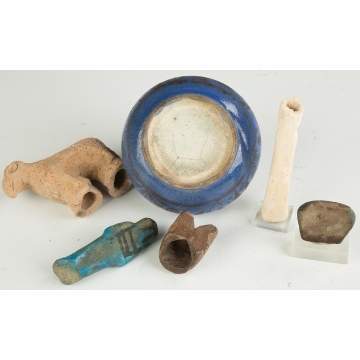Group of Egyptian Artifacts