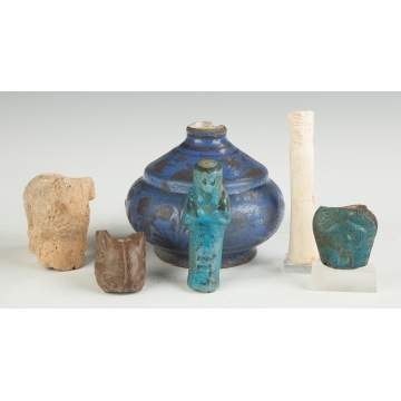 Group of Egyptian Artifacts