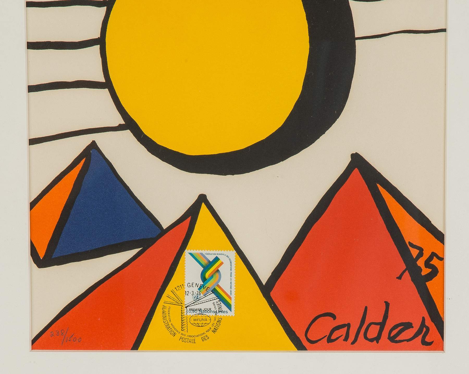 Alexander Calder (American, 18981976) Pyramids and Sun Cottone Auctions