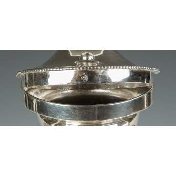 English Sterling Silver Hot Water Urn