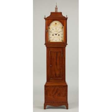 Fine and Rare Joshua Wilder Dwarf Clock, Hingham, MA