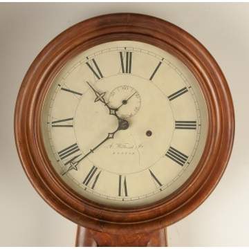 A. Willard Jr. Banjo Clock, Boston, MA