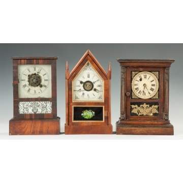 Three Cottage Clocks