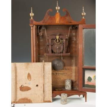 Seth Thomas Off Center Model Pillar and Scroll