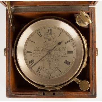 A. Johannsen and Co. Ship's Chronometer, London, England