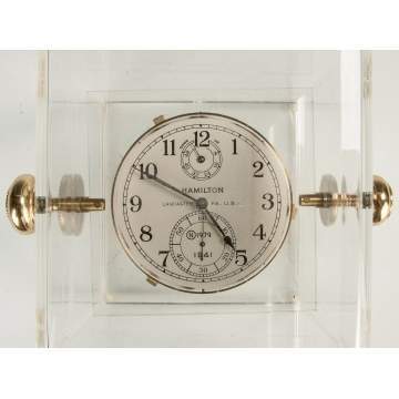 Hamilton Watch Co. Ship's Chronometer Lancaster, PA