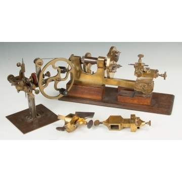 Two Watchmakers Tools with Accessories