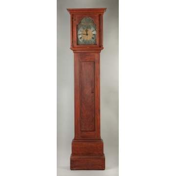 A & C Edwards Tall Case Clock, Ashby, MA