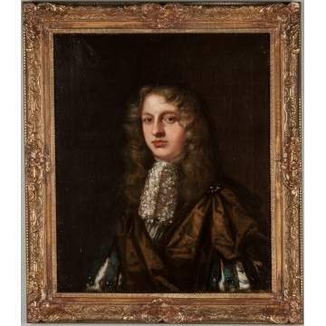 Attr. to Joseph Boxhoorn/Buckshorn (Dutch/English, 1645-1680) Portrait of a Young Nobleman