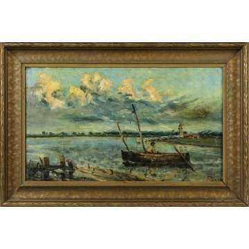 "Fisherboat" Painting