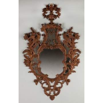 A Pair of Carved Continental Mirrors