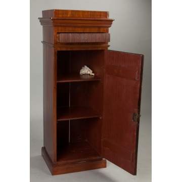 George III Mahogany Pedestal Cabinet