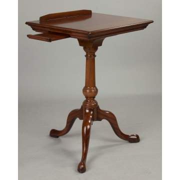 George III Mahogany Reading Stand