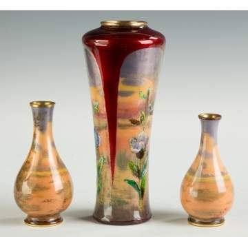 Enameled Vases