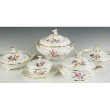 Meissen Serving Pieces and Tableware