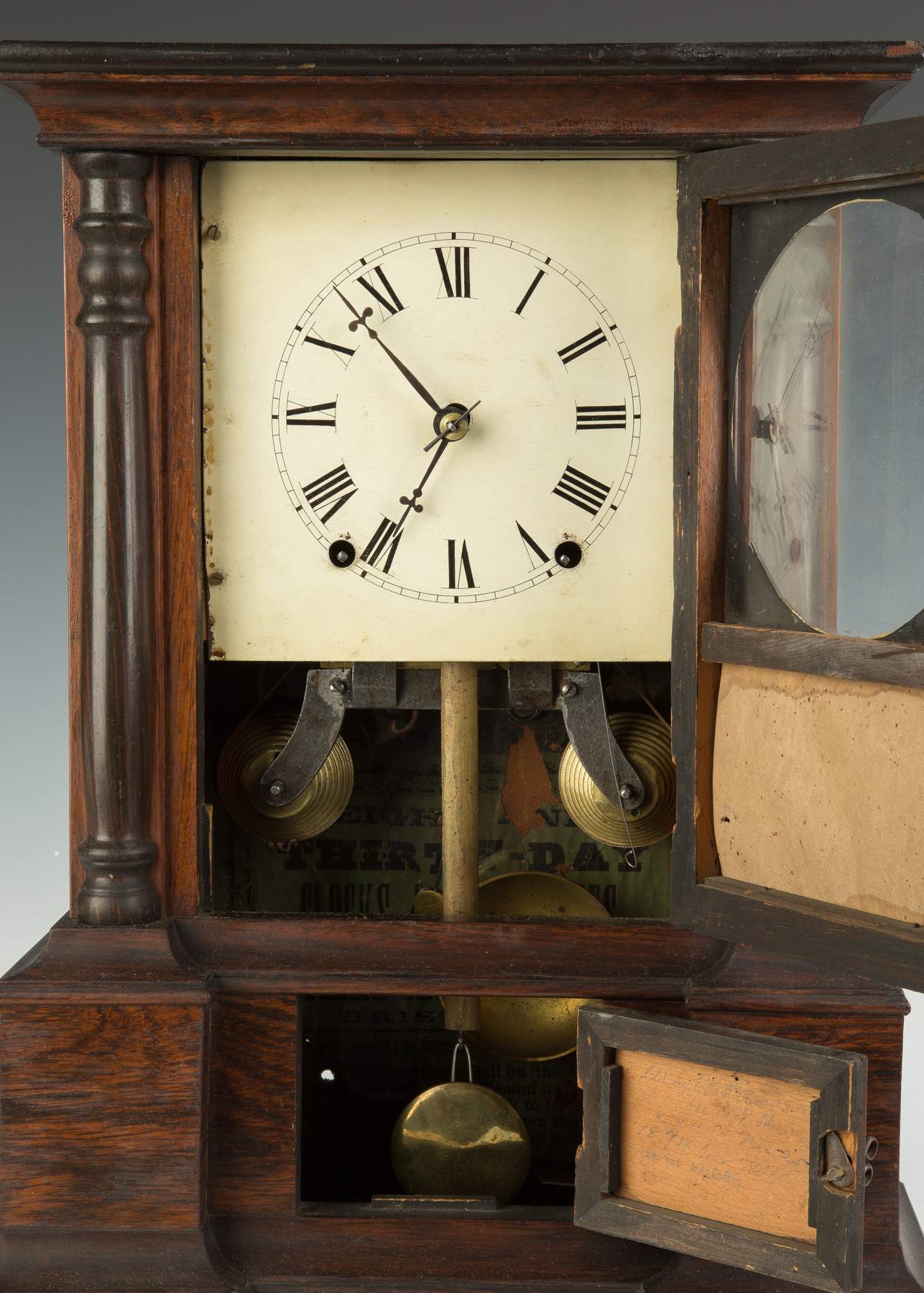 Atkins Clock Co. London Model Shelf Clock Cottone Auctions
