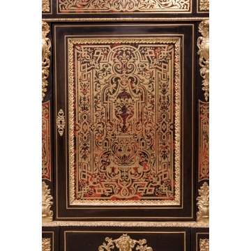Boulle Three Door Side Cabinet